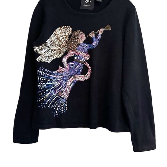 “Michael Simon”.. Gorgeous ANGEL sweater - Picture 3 of 5